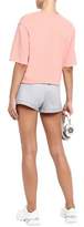 Thumbnail for your product : P.E Nation Starting Whistle Melange French Cotton-terry Shorts