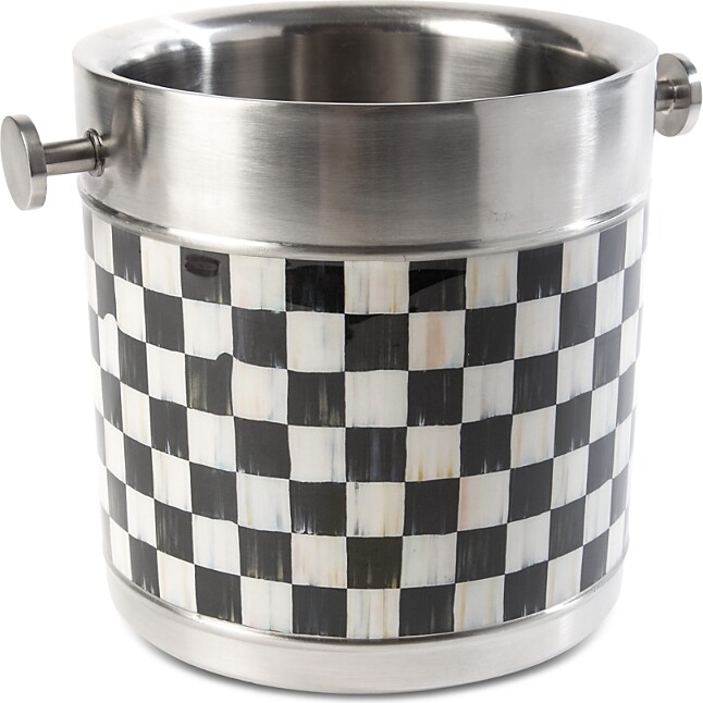 Mackenzie Childs Mackenzie-Childs Courtly Check 3260 Ice Bucket