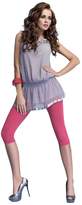 Thumbnail for your product : Ossa Fashion Women Cropped 3/4 Cotton Classic Leggings Basic Plain Capri Pants