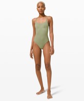 Thumbnail for your product : Lululemon Honeycomb Dip Swim One-Piece *B/C Cups, Skimpy Online Only