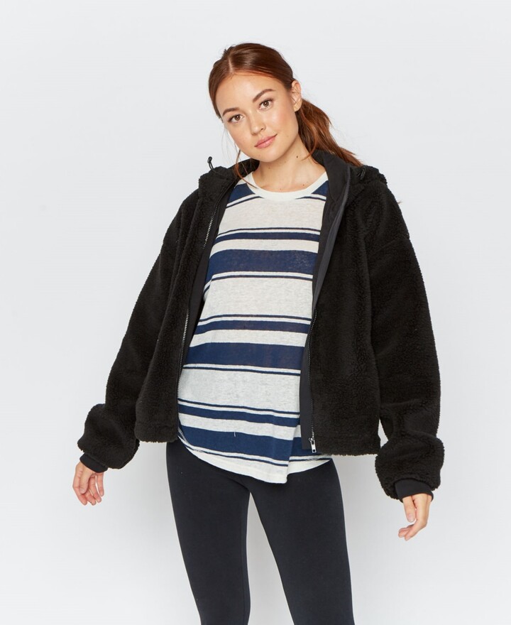 thread and supply zip up jacket