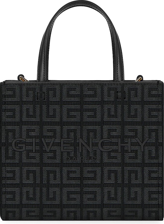 Givenchy Mini G Tote Shopping Bag In 4G Embroidered Canvas ShopStyle