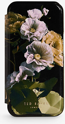 Ted Baker Porcelain Rose Mirror Folio iPhone 14 Plus Case