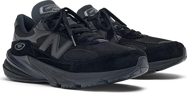 New Balance Classics Made in USA 990v6 Shoes Black/Black : US Men's 8.5 - Women's 10 Medium, Suede