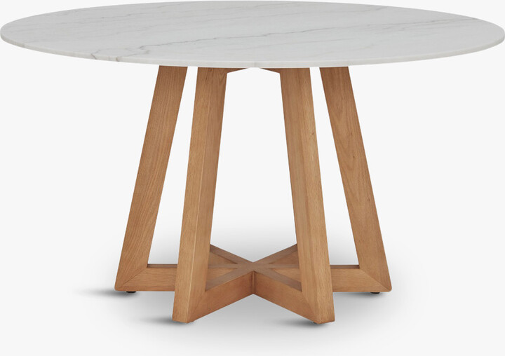 Barker and Stonehouse Shiloh Round Dining Table, Marble ShopStyle