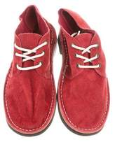 Thumbnail for your product : Brother Vellies Suede Round-Toe Booties