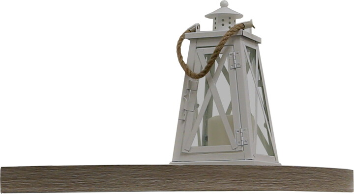 InPlace Wall Shelf, Rectangle Wood Floating Stafford Picture Ledge, 31" W x 4" D x 5" H