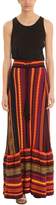Thumbnail for your product : Laneus Multicolor Cotton Long Skirt