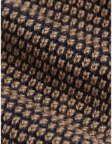 Thumbnail for your product : Eleventy Square-end two-tone knitted wool tie