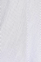 Thumbnail for your product : Equipment Dian Pinstriped Cotton-poplin Midi Dress - Blue