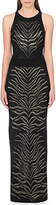 Thumbnail for your product : Roberto Cavalli Embroidered stretch-knit gown