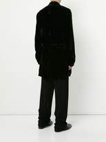 Thumbnail for your product : Ann Demeulemeester long corduroy robe jacket