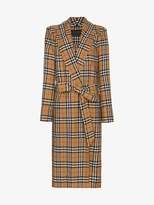 Thumbnail for your product : Burberry Reissued vintage check dressing gown coat