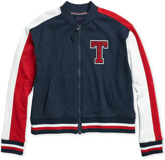 Tommy Hilfiger Women Brickell Bomber Jacket From The Adaptive Collection