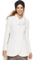 Thumbnail for your product : Jessica Simpson Envelope-Collar Double-Breasted Coat