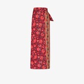 Thumbnail for your product : BOTEH Petra Floral Wrap Skirt