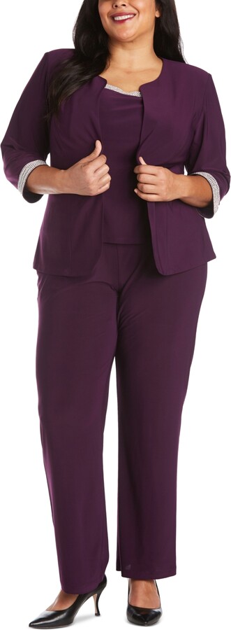 plus size rhinestone jacket