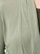 Thumbnail for your product : Rick Owens tie waist draped cardigan
