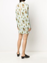 Thumbnail for your product : Frankie Morello Floral Print Pleated Dress