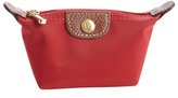 Thumbnail for your product : Longchamp red nylon 'Le Pliage' mini coin purse