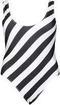 Thumbnail for your product : boohoo Plus Contrast Stripe Swimsuit