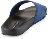 Thumbnail for your product : Prada Prada Men's Colorblock Rubber Slide Sandal