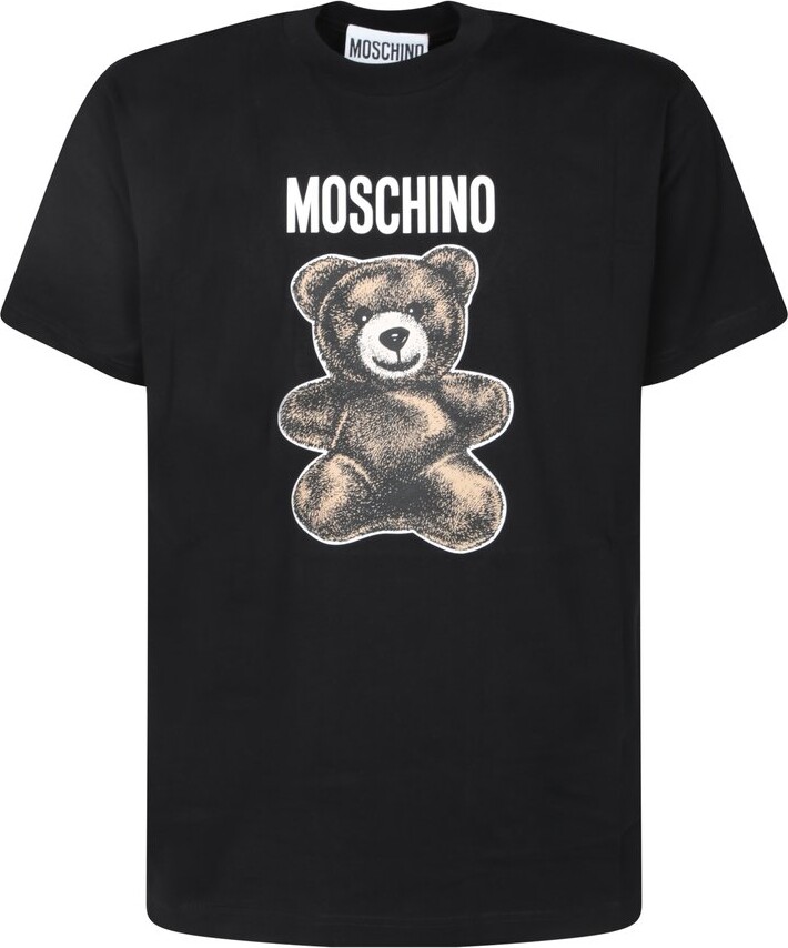 Moschino Teddy Bear Printed Crewneck T-Shirt