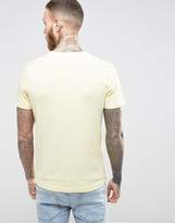 Thumbnail for your product : Selected T-Shirt in Slub Jersey with Pocket