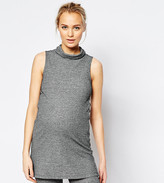 Thumbnail for your product : ASOS Maternity Rib Cowl Neck Tunic Co-Ord
