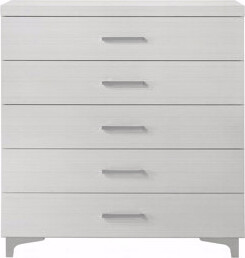 George Oliver 5-Drawer Chest With Metal Legs