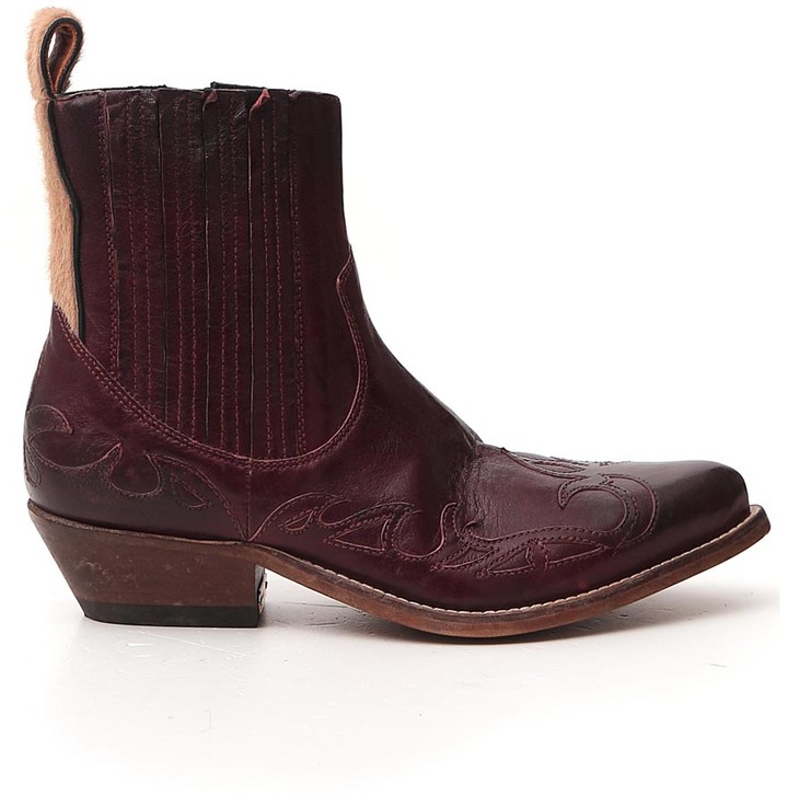 golden goose distressed boots