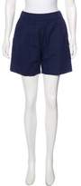Thumbnail for your product : Forte Forte Linen-Blend High-Rise Shorts