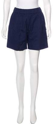Forte Forte Linen-Blend High-Rise Shorts