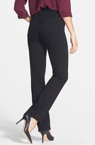 Thumbnail for your product : Christopher Blue 'Madison' Straight Leg Jeans (Black)