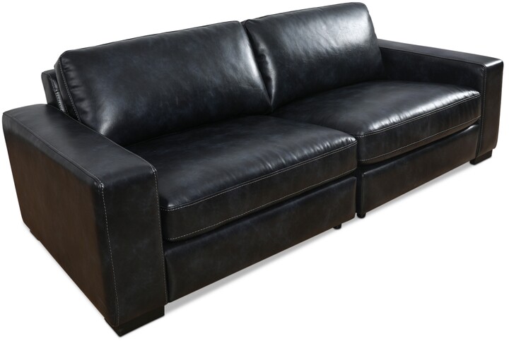 Furniture Madilex 2 Pc Beyond Leather, Maebelle Leather Sofa With Tufted Seat And Back
