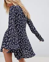 Thumbnail for your product : Flynn Skye Exclusive Floral Tie Detail Dress