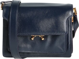 Marni Blue Flap Closure Handbags | ShopStyle