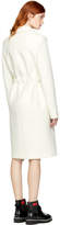 Thumbnail for your product : Carven White Long Wool Trench Coat