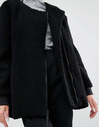 KENDALL + KYLIE Boucle Fall Coat