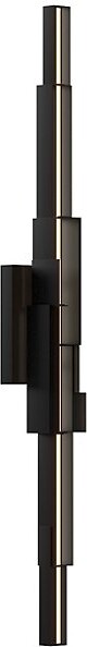 Kuzco Lighting Enzo Outdoor LED Wall Sconce in Black Size: 48\