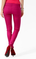 Thumbnail for your product : Forever 21 Ankle Length Denim Skinny Jeans