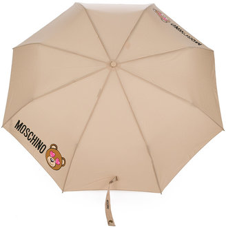 Moschino bear logo umbrella - unisex - Polyester - One Size