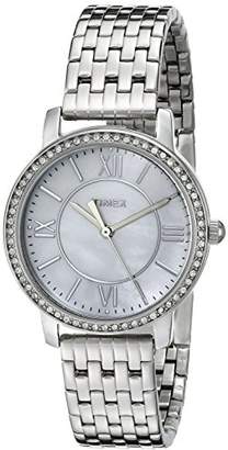 Timex Women's TW2P805009J City Collection Silver-Tone Watch
