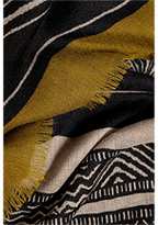 Thumbnail for your product : Etro Cashmere Striped Scarf