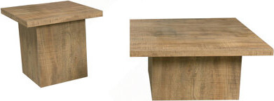 Ebern Designs Square 2-Piece Coffee Table Set