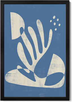 Ivy Bronx Abstract Sky Shape II Premium Framed Posters