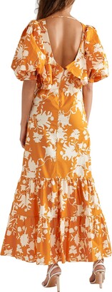 Johanna Ortiz Maxi Dress Orange