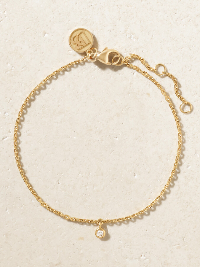 De Beers My First Clea 18-karat Gold Diamond Bracelet - One size