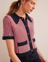Thumbnail for your product : Boden Short Sleeve Cropped Cardigan