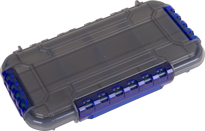 Flambeau Outdoors Zerust MAX WP3012ZM Ultimate Waterproof Tuff Trainer, 12 Compartments and 9 Removable Dividers, 9.13 In. L x 4.94 In. W x 1.53 In. D, Fishing Tackle Box and Bait Storage, Utility Box